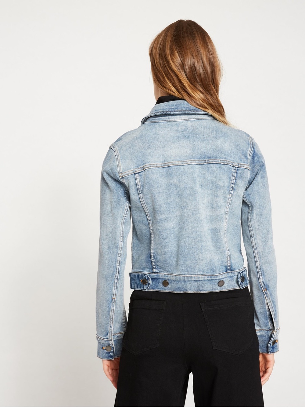 Universal Standard Sz Md / 18/20 Kelsey Denim Jacket - Picture 4 of 8